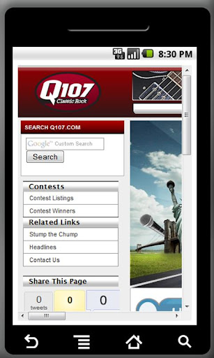 Q107 Contest Links