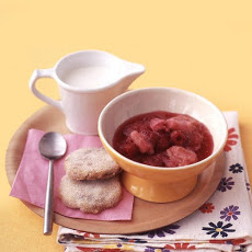 Rhubarb Raspberry Compote