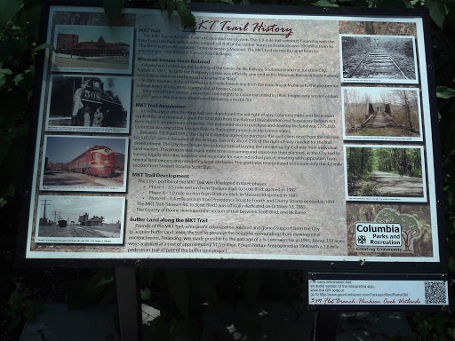 MKT Trail History Sign