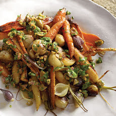 Roasted Carrots, Parsnips, and Shallots