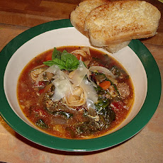 Italian Sausage Soup with Tortellini