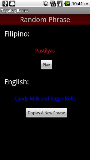 【免費教育App】Tagalog Basics-APP點子