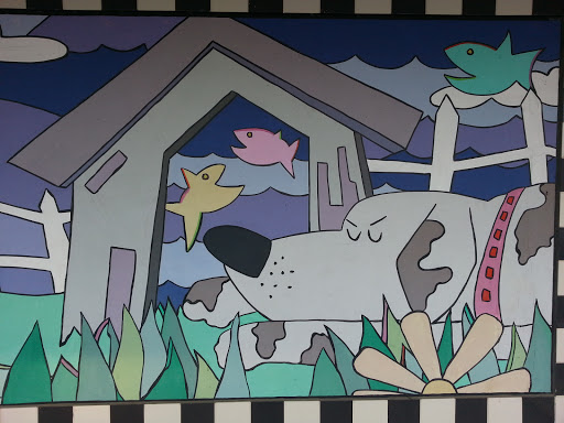 Doghouse Mural