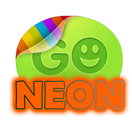 Orange Neon theme GO SMS Pro LOGO-APP點子