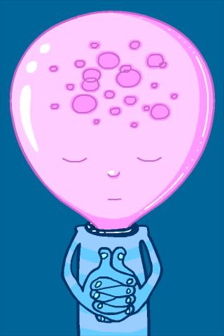 Bubble Head Pop - a baby game