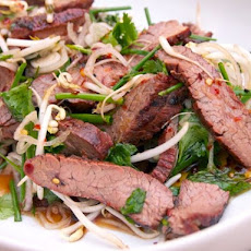 Thai-Style Marinated Flank Steak and Herb Salad
