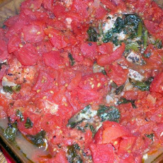 Basil, Spinach & Tomato Pork Strips