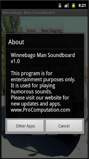 Winnebago Man Soundboard