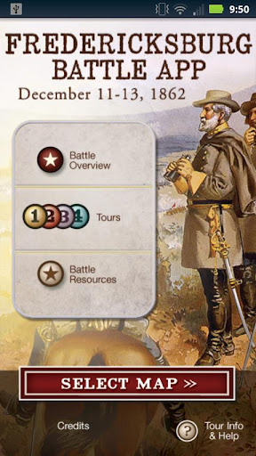 Fredericksburg Battle App