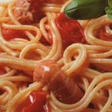 Spaghetti ai Gamberi - Spaghetti with Prawns