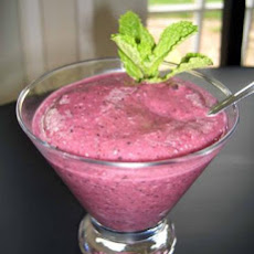 Blueberry-Oat Smoothies