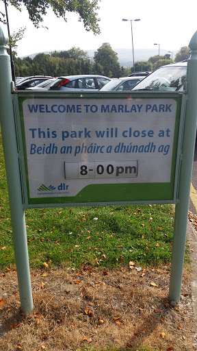 Welcome to Marlay Park Sign
