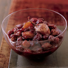 Cranberry, Shallot, and Dried Cherry Compote