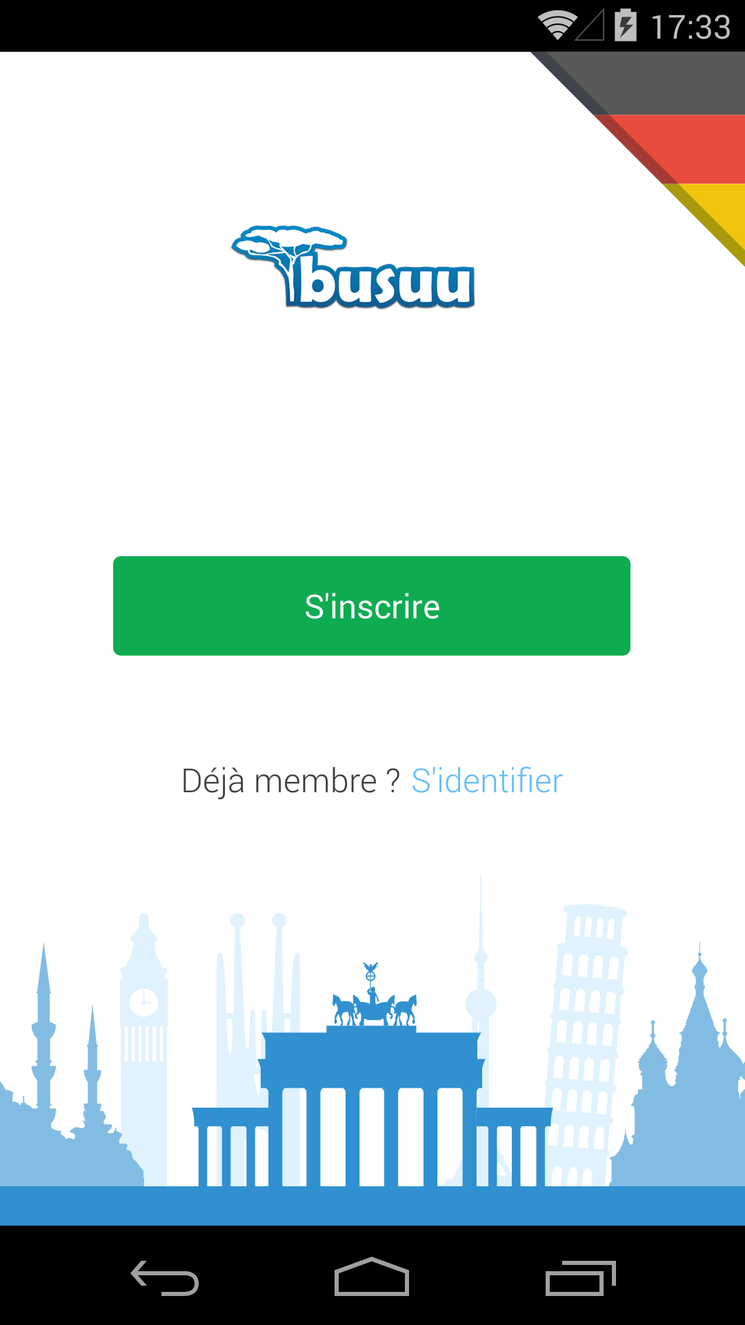 Android application Busuu: Learn German screenshort