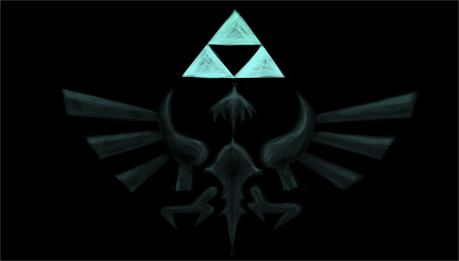Attempt at the Hylian Crest