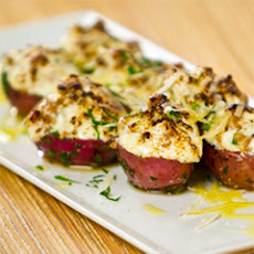 Roasted Baby Potatoes With Fresh Sausage, Herbs And Ricotta