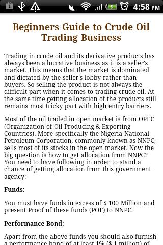 【免費財經App】Oil Trading.-APP點子