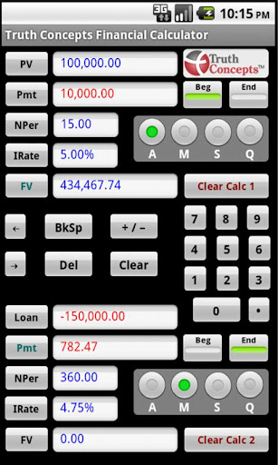 TC Financial Calculators