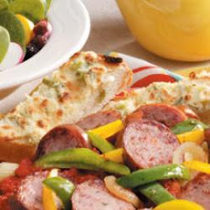 Creamy Onion Garlic Bread