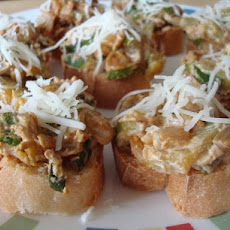 Creamy Zucchini Crostini