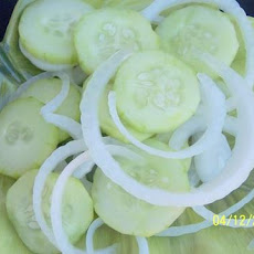 Cucumber and Onion Salad