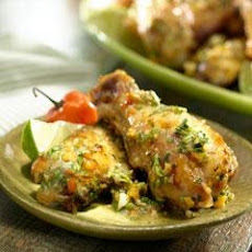 Alitas De Pollo Con Chile Y Cilantro