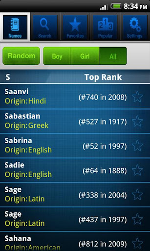 【免費生活App】Popular Baby Names - Free-APP點子