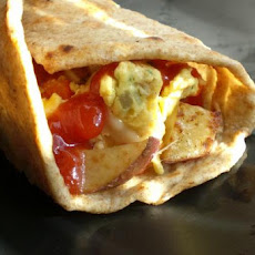 Grilled Breakfast Burrito