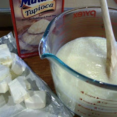 Tapioca Cream Cheese Pudding