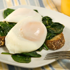 Poached Eggs Florentine