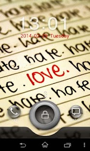 How to install Hate Love HD Locker v1.0 mod apk for pc
