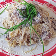 Easy Angel Hair Pasta With Creamy Mushroom Sauce