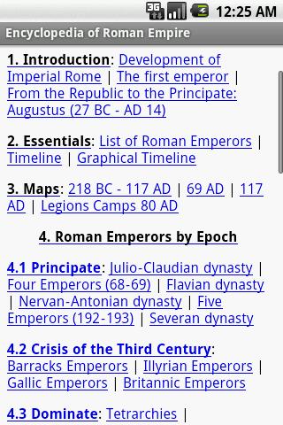Encyclopedia of Roman Empire