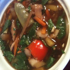 Marmie's Delicious Asain Flavor, Low Cal, Low Fat Vegetable Soup