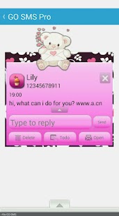 How to install BearHearts/GO SMS THEME lastet apk for bluestacks