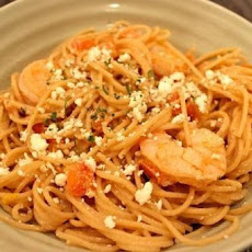 Feta Shrimp Pasta