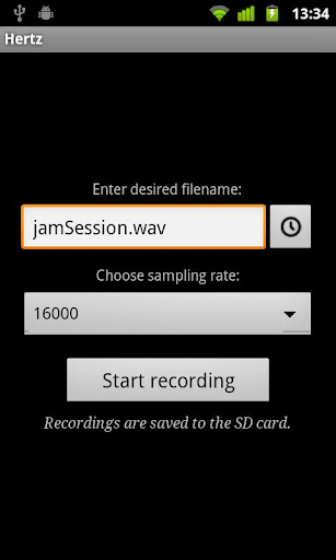 Hertz the WAV recorder