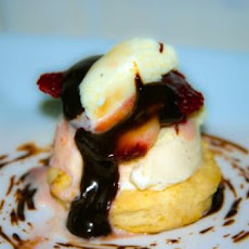 Hot Fudge Shortcake