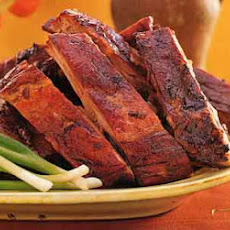 Slow-Baked Spareribs with Mango-Chutney Marinade