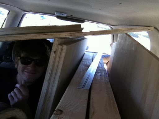 full of lumber
