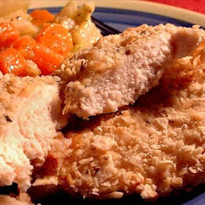 Tortilla/Parmesan-Crusted Chicken for Two