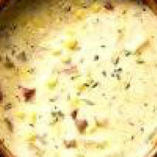Hearty Corn Chowder With Peas