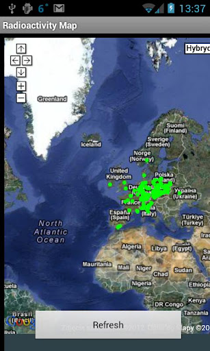 Radioactive Home Map