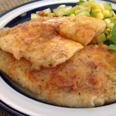 Light Sauteed Tilapia With Lemon Broth