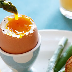 Eggs and Soldiers with Asparagus
