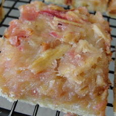 Rhubarb Squares