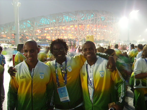 Felipe Gomes, Chocolate e Fabio dias em Pequim