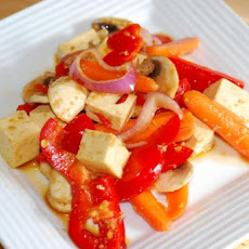 Tofu Salad - Easy Vegan - Make Ahead (Moosewood)
