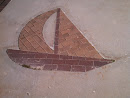 Sail Boat Masonry Art
