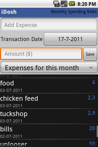 Free Awesome Expense Manager